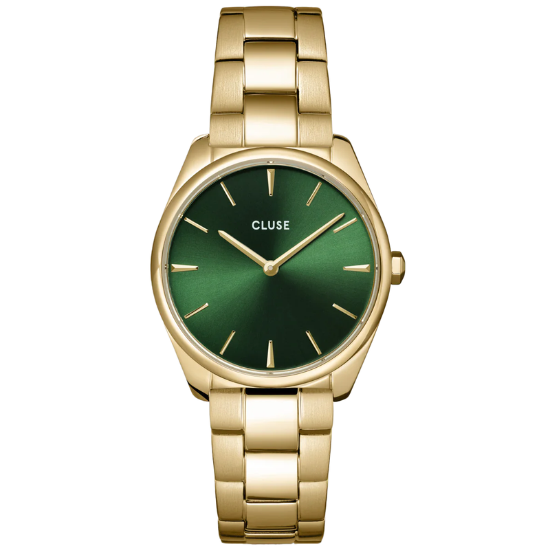 CLUSE Féroce Petite Watch Gold Green WATCH