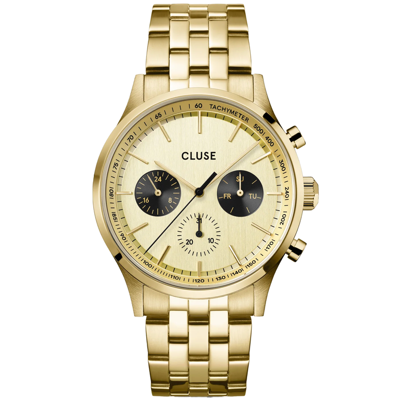 CLUSE Gold ANTHÉOR Chrono WATCH