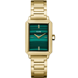 CLUSE Gift Box Malachite GOLD FLUETTE WATCH