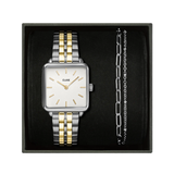 CLUSE Gift Box Malachite GOLD La Tétragone Watch