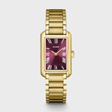 CLUSE Wine & Gold Belisenna Steel Watch