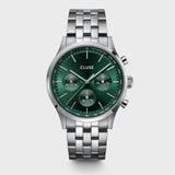 CLUSE GREEN SILVER Anthéor Multifunction WATCH