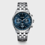 CLUSE BLUE SILVER Anthéor Multifunction WATCH