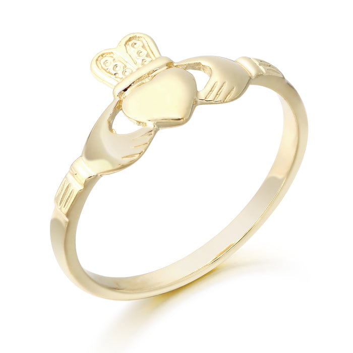 9ct Gold Claddagh Ring
