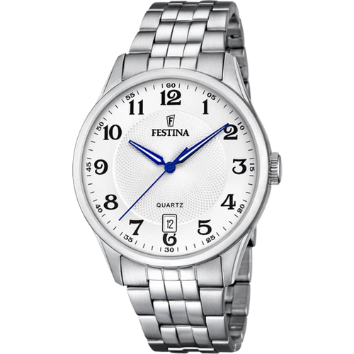 FESTINA WHITE STEEL WATCH