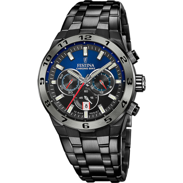 FESTINA BLACK & BLUE WATCH