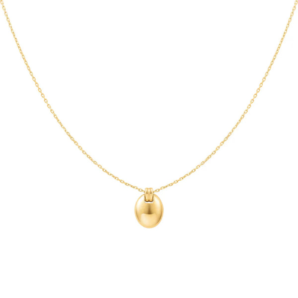 Ania Haie "Gold Oval Charm" Necklace