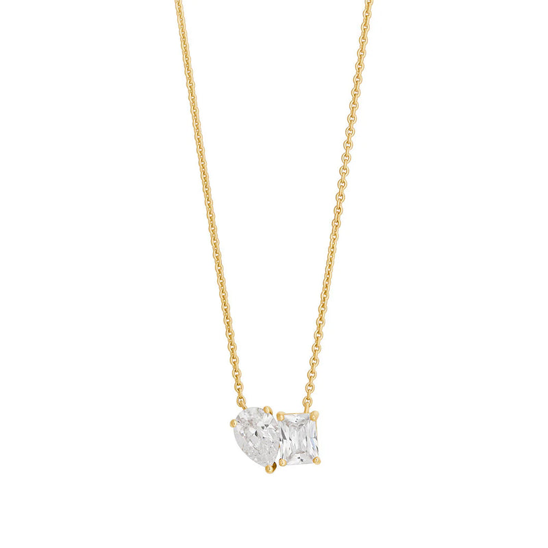 Gold Plated Amante Necklace