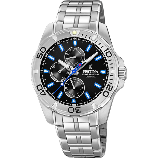 FESTINA BLACK STEEL WATCH