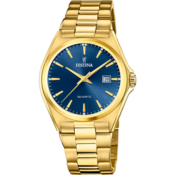 FESTINA BLUE GOLD WATCH