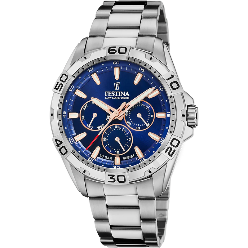 Festina Blue Steel Watch