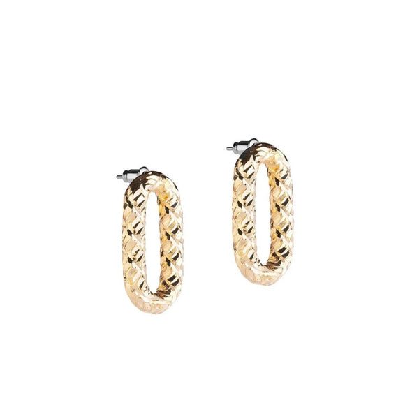 Rebecca Diva Textured Earrings