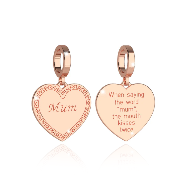 REBECCA ROSE GOLD FASHION MUM CHARM