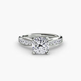Solitaire with Pavé 3