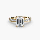 Solitaire with Pavé 3