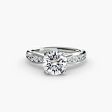 Solitaire with Pavé 3