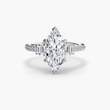 Solitaire with Pavé 4