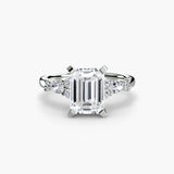 The Floral Accent Solitaire