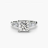 The Floral Accent Solitaire