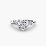 Solitaire with Shoulder Accents 2