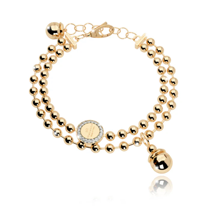 Rebecca Gold Fashion Boulevard Double Bracelet