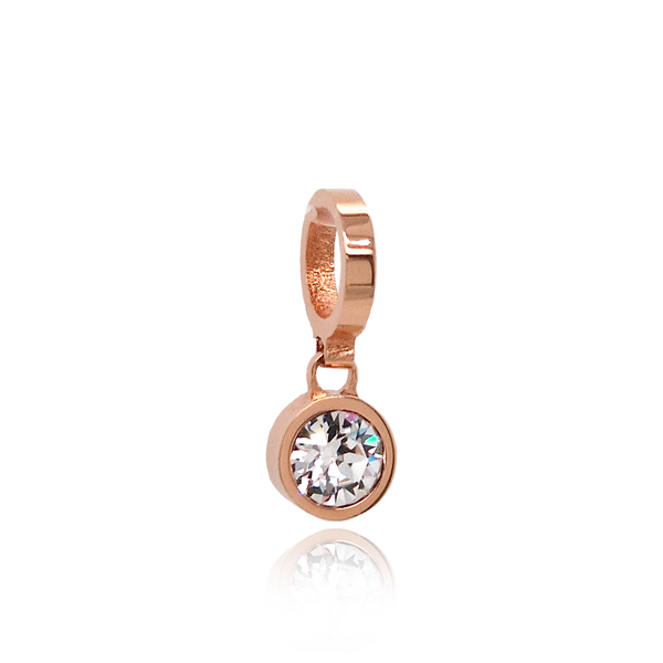 Rebecca Rose Gold Fashion Charm