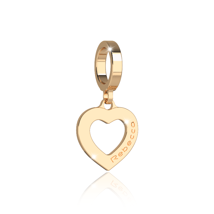 Rebecca Yellow Gold Mon Amour Charm