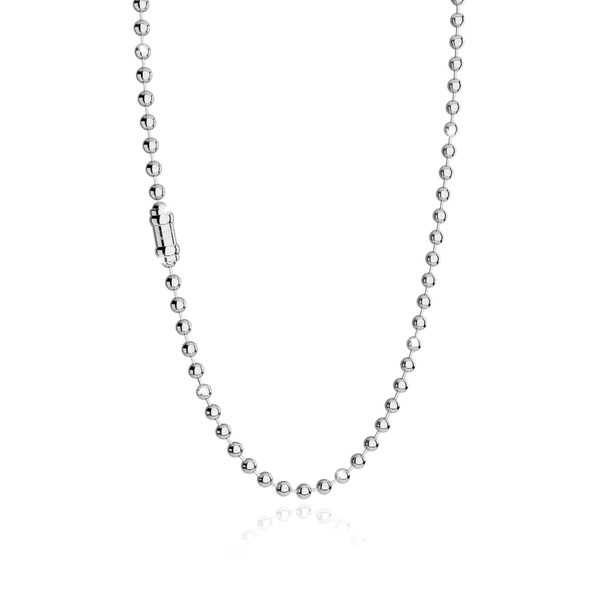 Rebecca Diamond Cut Silver Fashion Necklace