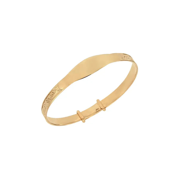Gold Plated Baby Bangle