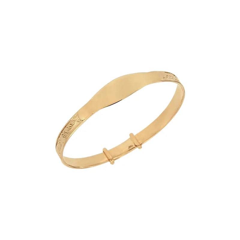 Gold Plated Baby Bangle