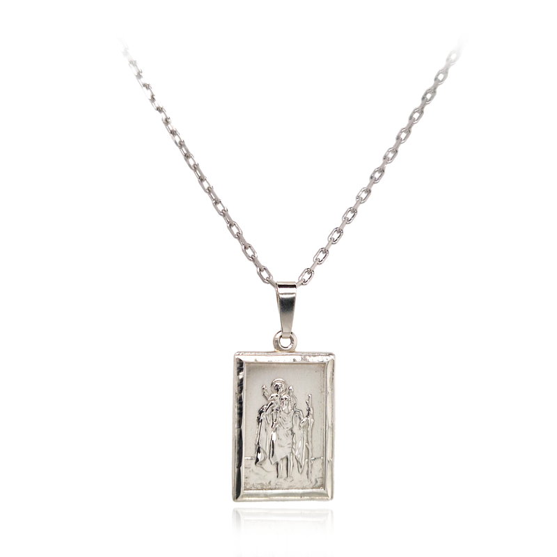 ST. CHRISTOPHER MEDAL & CHAIN *MEDIUM*