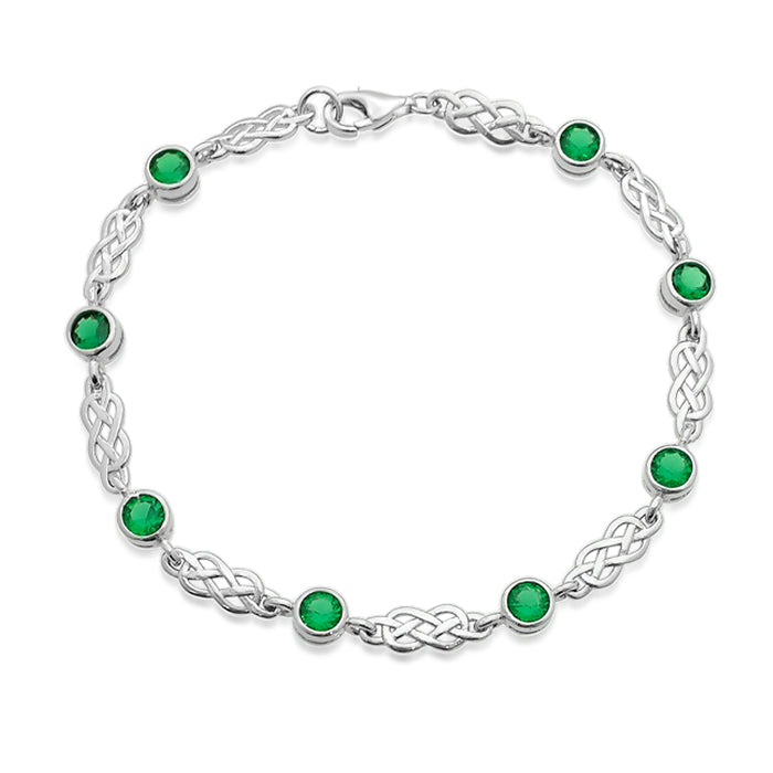 Silver Celtic Knot Bracelet