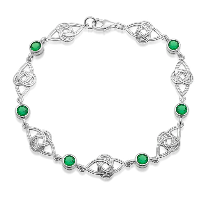 Silver Celtic Knot Bracelet