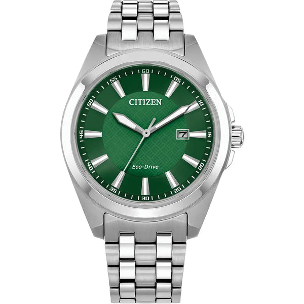CITIZEN GREEN STEEL WATCH