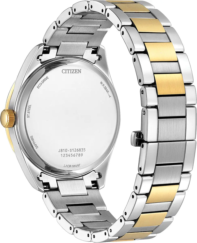 CITIZEN WHITE dial MIX metal bracelet WATCH