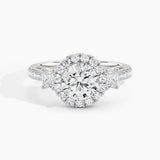 White Gold, Round, down view