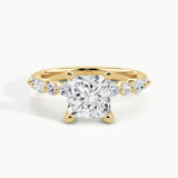 Yellow Gold, Princess, down view