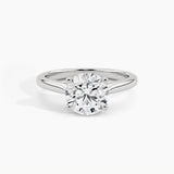 White Gold, Round, down view