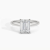 950 Platinum, Emerald, down view