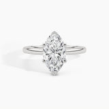 950 Platinum, Marquise, down view