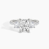 950 Platinum, Radiant, down view