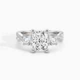 950 Platinum, Radiant, down view