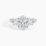 White Gold, Oval, down view