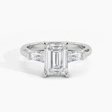 950 Platinum, Emerald, down view