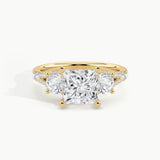 Yellow Gold, Princess, down view
