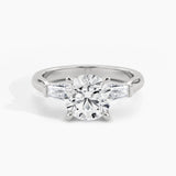 White Gold, Round, down view