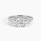 White Gold, Round, down view