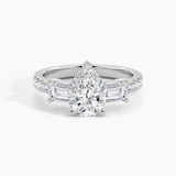 950 Platinum, Pear, down view
