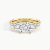 Yellow Gold, Princess, down view