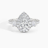 950 Platinum, Pear, down view
